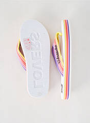 Tongs jaune LOVERS BAY CLUB pour femme seconde vue