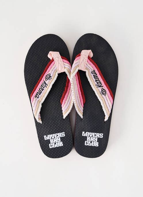 Tongs rose LOVERS BAY CLUB pour femme