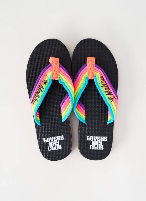 Tongs rose LOVERS BAY CLUB pour unisexe