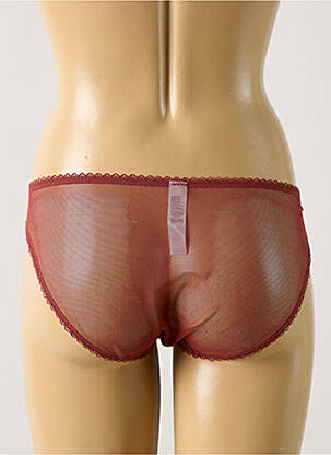 Culotte stretch rouge ROSY femme