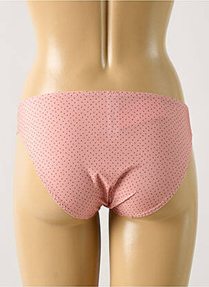Culotte tissage satiné rose ANTIGEL femme