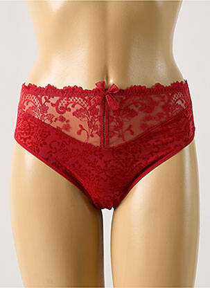 Culotte stretch rouge EMPREINTE femme