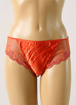 Culotte tissage satiné orange LISE CHARMEL femme