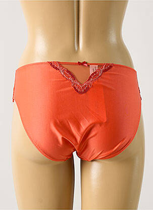 Culotte tissage satiné orange LISE CHARMEL femme