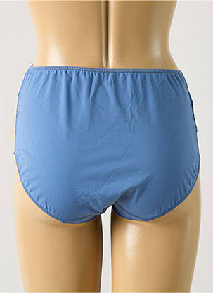 Culotte haute tissage satiné bleu SIMONE PERELE femme