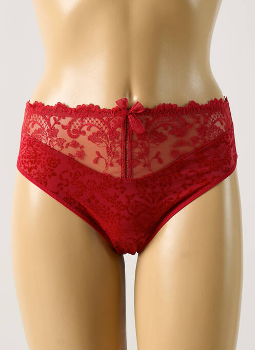 Culotte rouge EMPREINTE pour femme