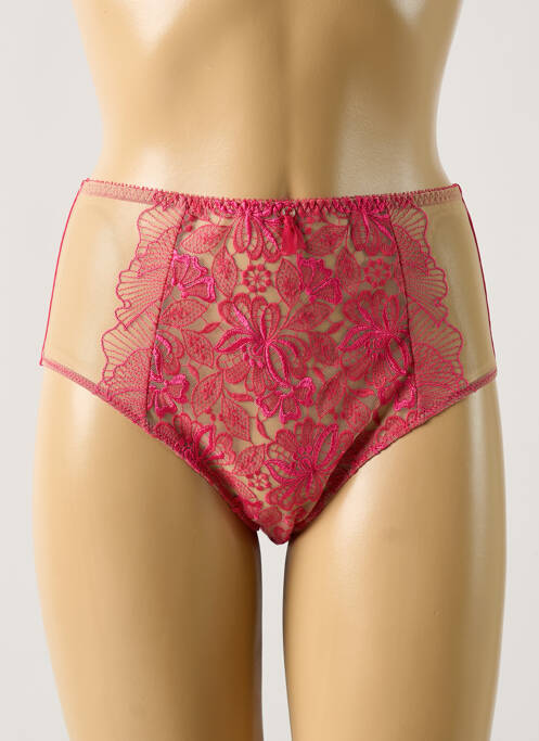 Culotte haute rose EMPREINTE pour femme