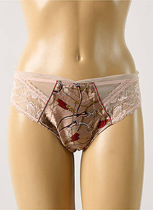 Culotte tissage satiné rose LISE CHARMEL femme
