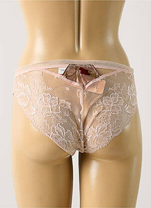 Culotte tissage satiné rose LISE CHARMEL femme
