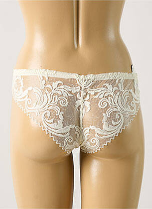 Culotte tissage dentelle blanc OSCALITO femme