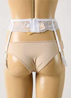 Guêpière/porte-jarretelle sans armature blanc LISE CHARMEL femme