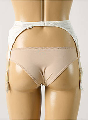 Guêpière/porte-jarretelle sans armature blanc NINA RICCI femme