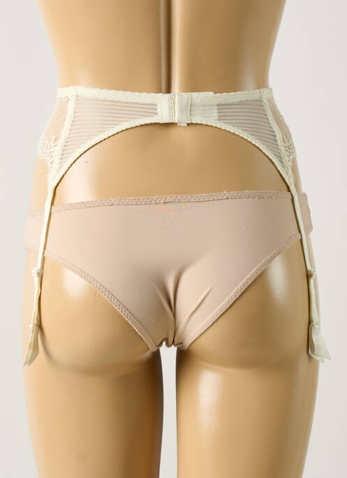 Guêpière/Porte-jarretelle blanc LEJABY pour femme