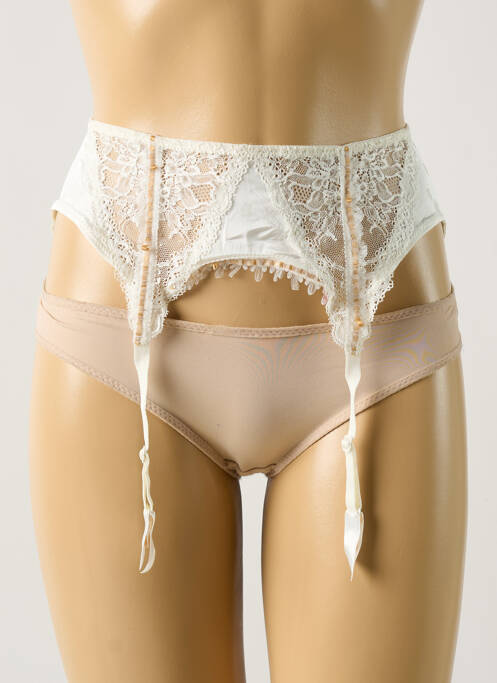 Guêpière/Porte-jarretelle blanc NINA RICCI pour femme