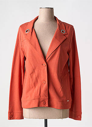 Blazer poches orange MALOKA femme