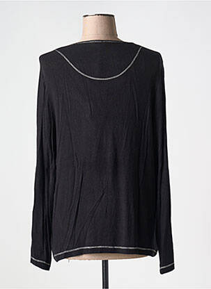 T-shirt manches longues manches longues noir THALASSA femme