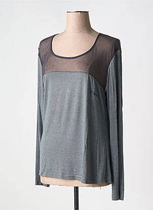 T-shirt manches longues manches longues gris PAUL BRIAL femme