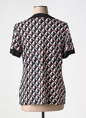 Polo stretch manches courtes noir PAUL BRIAL femme