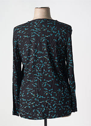 Blouse imprimé fantaisie manches longues noir LA FIANCEE DU MEKONG femme