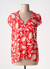 Blouse rouge ÉTYMOLOGIE pour femme seconde vue