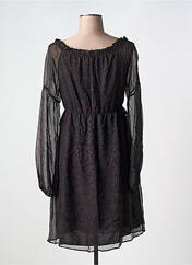 Robe courte noir ELLE AIME PARIS pour femme seconde vue