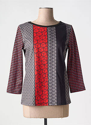 T-shirt noir MISSING JOHNNY pour femme