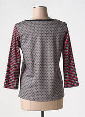 T-shirt noir MISSING JOHNNY pour femme seconde vue