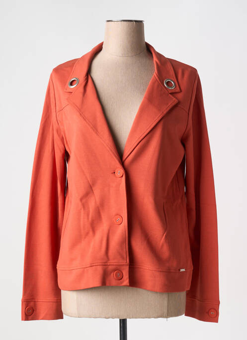 Blazer orange MALOKA pour femme