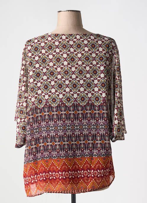 Blouse orange MOKA'S pour femme