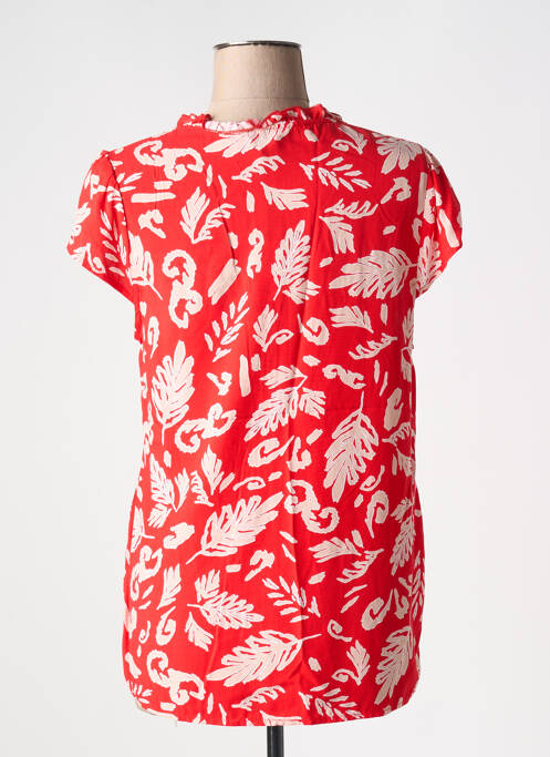 Blouse rouge ÉTYMOLOGIE pour femme
