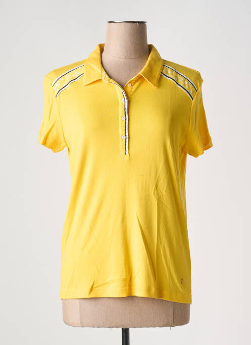 Polo jaune THALASSA pour femme