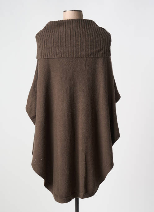 Poncho vert PAUL BRIAL pour femme