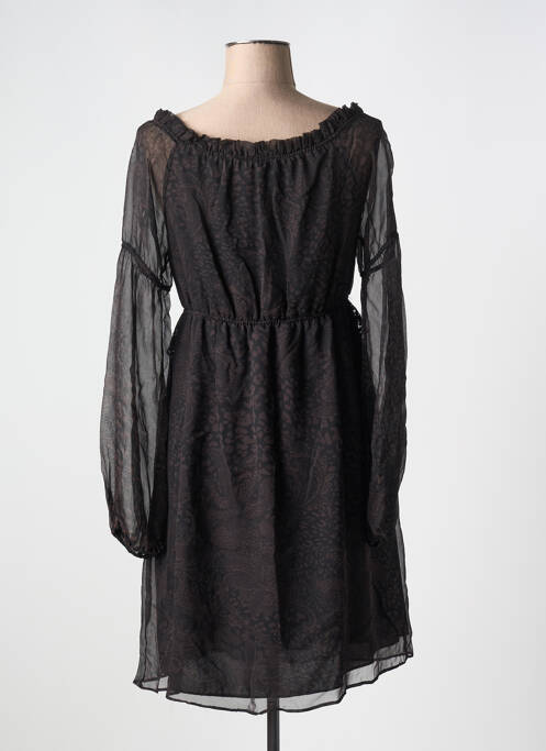 Robe courte noir ELLE AIME PARIS pour femme