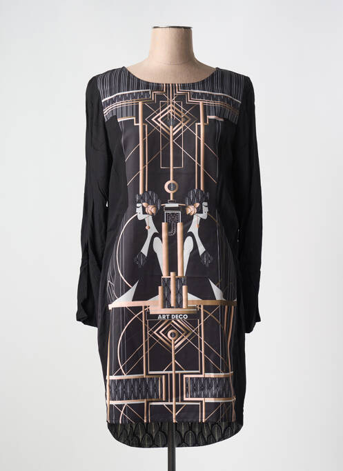 Robe courte noir MISSING JOHNNY pour femme