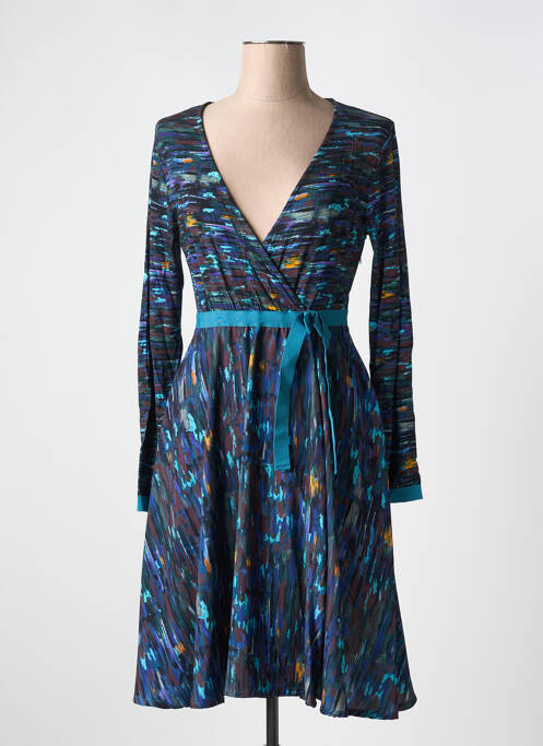 Robe mi-longue bleu PAUL BRIAL pour femme