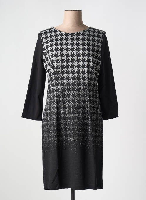 Robe mi-longue noir TELMAIL pour femme