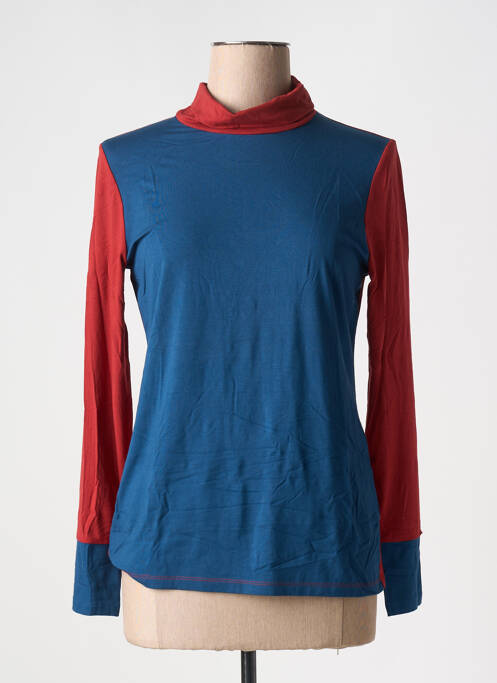 Sous-pull bleu MALOKA pour femme
