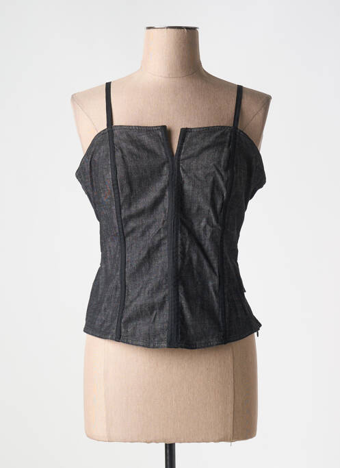 Top noir PAUL BRIAL pour femme