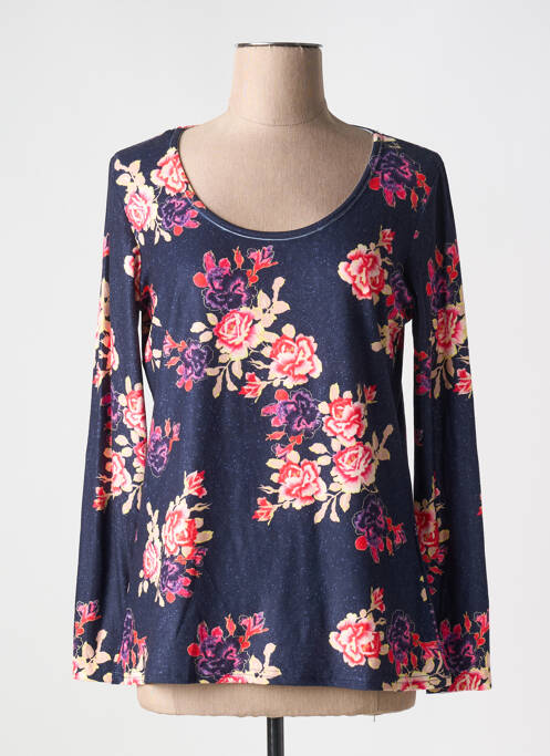 T-shirt bleu LA FIANCEE DU MEKONG pour femme