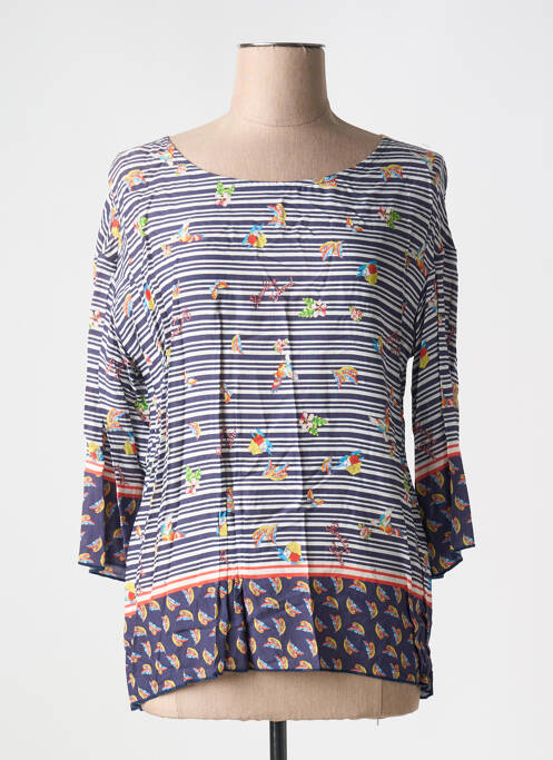 T-shirt bleu THALASSA pour femme