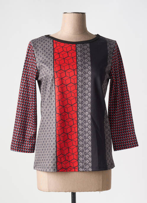 T-shirt noir MISSING JOHNNY pour femme