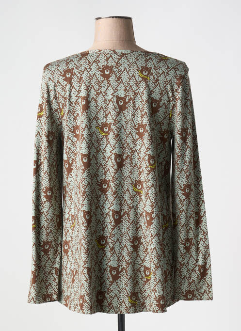 T-shirt vert L'ÉTANG DES SIRÈNES pour femme