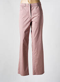 Pantalon flare taille normale taille normale rose PAUL BRIAL femme