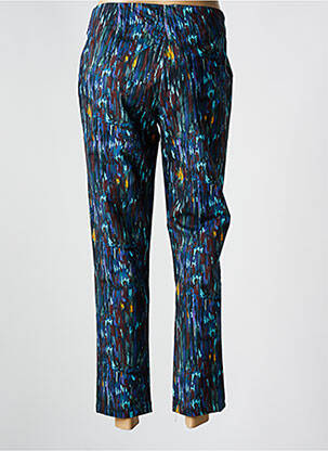 Pantalon 7/8 stretch taille normale bleu PAUL BRIAL femme