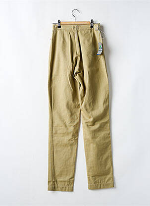 Pantalon slim tissage popeline taille normale vert SETRAK femme