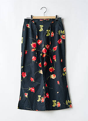 Pantalon 7/8 taille haute taille haute noir CAROLE RICHARD femme