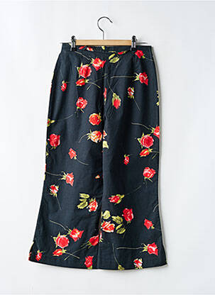 Pantalon 7/8 taille haute taille haute noir CAROLE RICHARD femme
