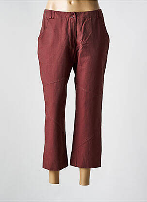 Pantacourt orange CAROLE RICHARD pour femme