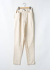 Pantalon slim beige SETRAK pour femme seconde vue