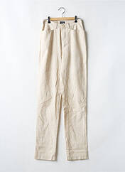 Pantalon slim beige SETRAK pour femme seconde vue